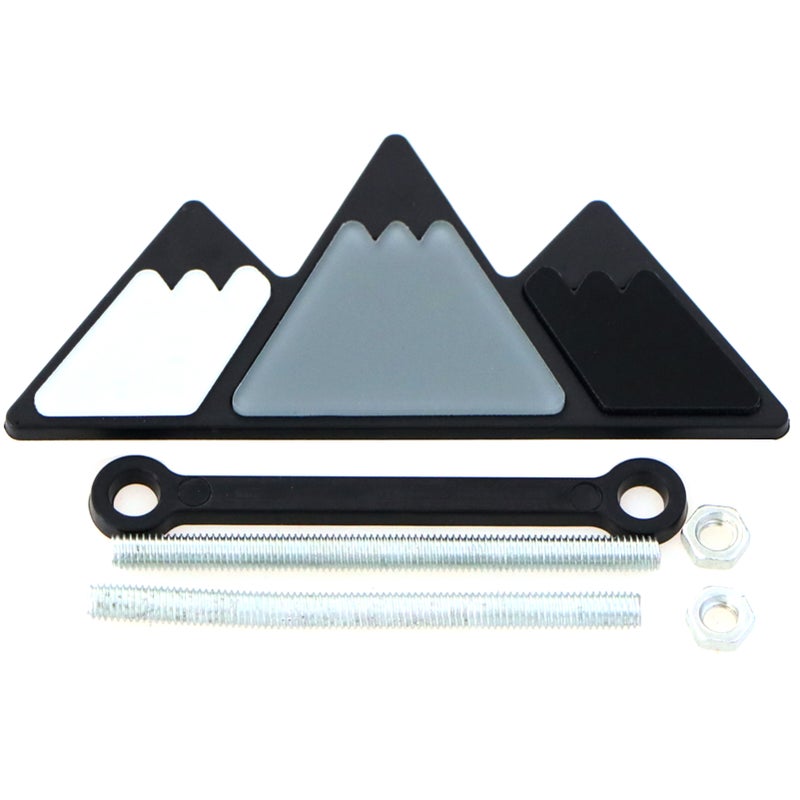 Grille Badge Emblem Decoration Label Replacement for 4Runner Tundra Sequoia Rav4 Highlander - Image 1