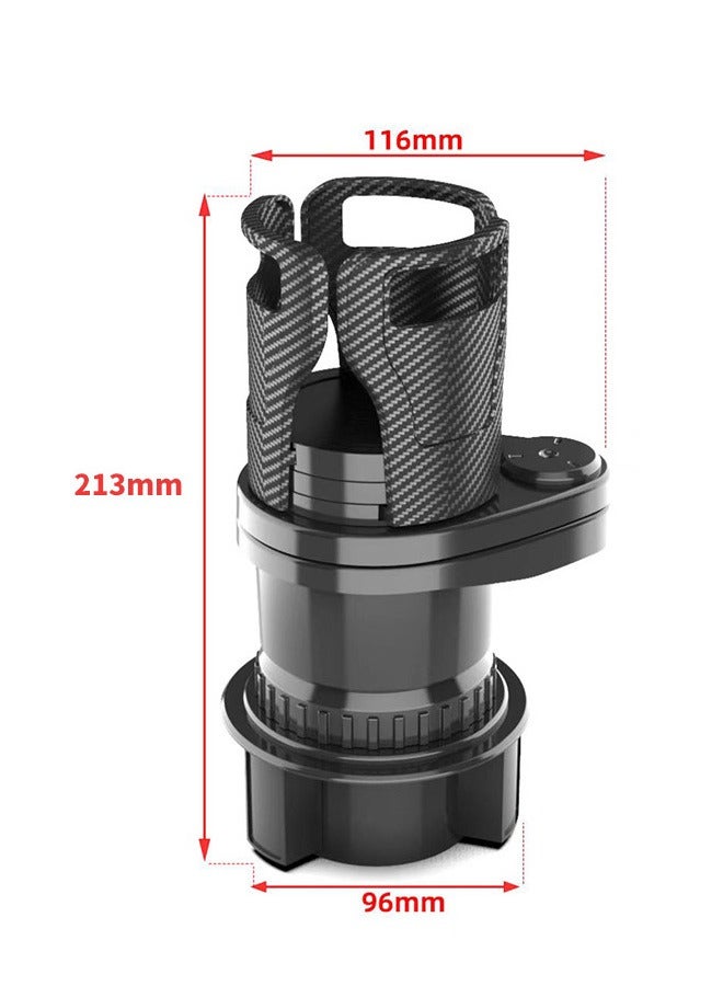 Car Interior Accessories Upgraded Multi-Functional Rotating Car Cup Holder - Image 4