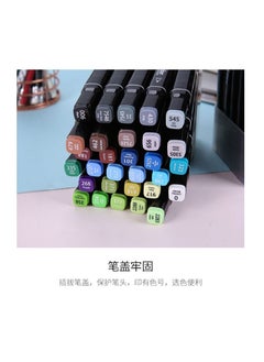 M&G M&G Chenguang bagged double-headed marker pen color painting 60 colors - No:APMV1415  - Image 4