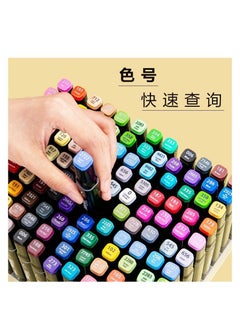 M&G M&G Chenguang bagged double-headed marker pen color painting 60 colors - No:APMV1415  - Image 5