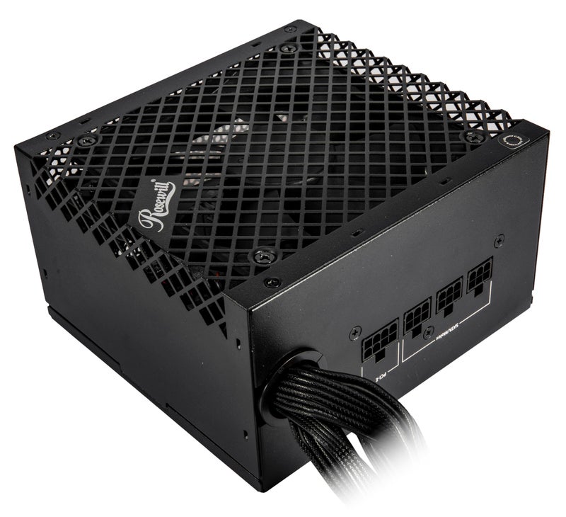 Rosewill VSB 650W 80+ Bronze, ATX 3.0 & 3.1 Compatible, Semi-Modular Power Supply, PCIe 5.1 12V-2x6 Connector, 105Â°C/221Â°F Japanese Capacitor, 120mm ICB Silent Fan - 5 Year Warranty - Image 4