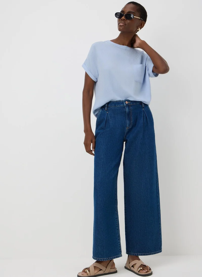Matalan Light Blue Pocket Box Top
