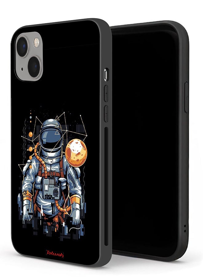 Tolwak Apple iPhone 13 mini Protective Case Astronaut Abstract Art - Image 1