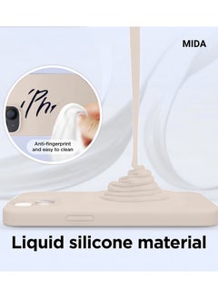Mida iPhone 15 Case, Full Body Protection with Soft Silky Texture, Shockproof Cover with Microfiber Lining  - Image 2