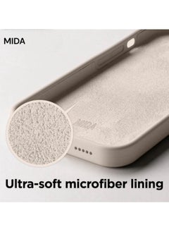 Mida iPhone 15 Case, Full Body Protection with Soft Silky Texture, Shockproof Cover with Microfiber Lining  - Image 4