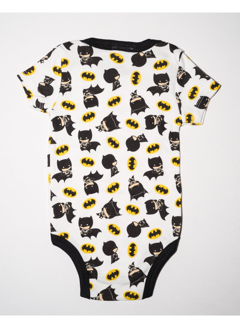 Bambimici Batman Print Short Sleeve  Body suit  Set of 2 - Image 5