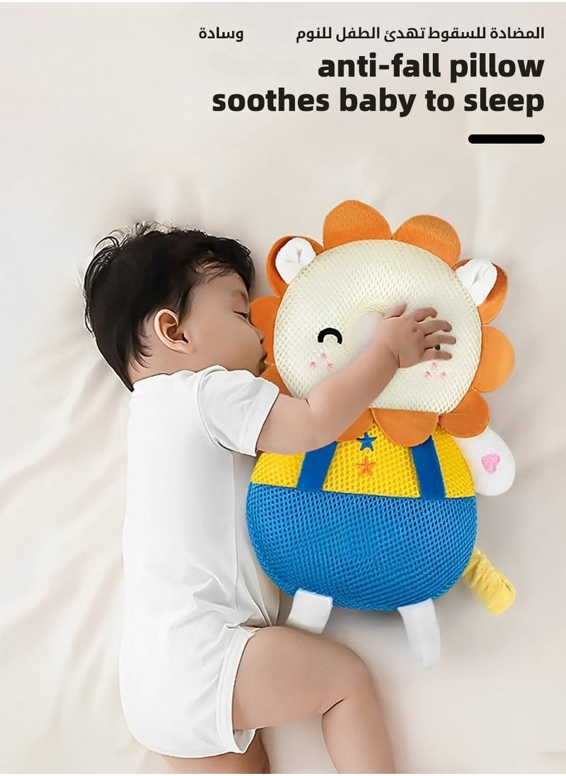 MIXDE Baby Head Protector, Infant Head Protect Pillow, Toddlers Head Safety Pad Cushion, Adjustable Toddlers Head Safety Pad Cushion Backpack, Baby Back Protection for Crawling u0026 Walk  - Image 3