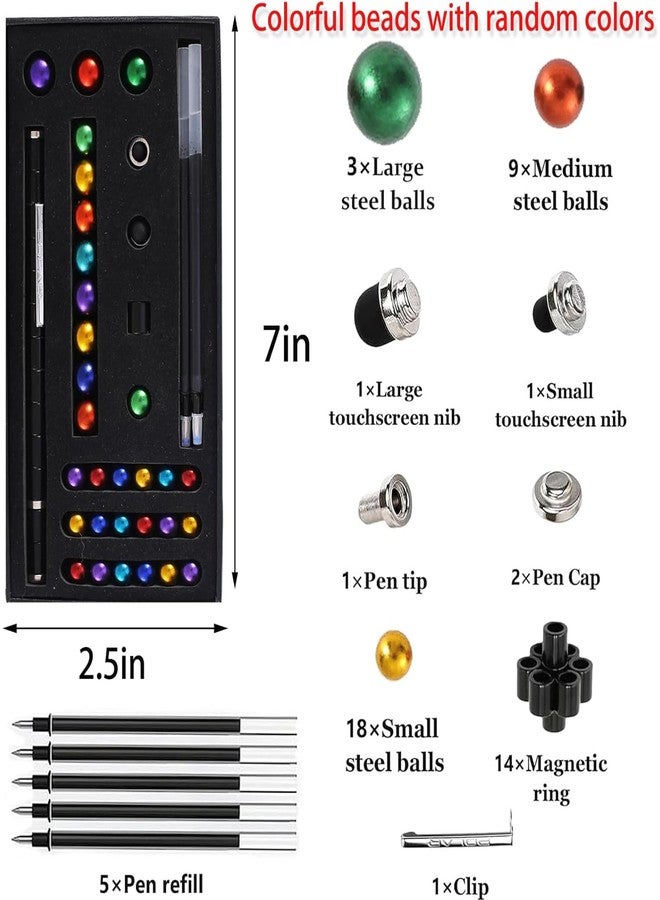 beamdoor Fidget Pen，Magnetic Pen，Decompression Magnetic Toy Pen, Teen Girl Gifts, Gifts for Teenage Boys，Novelty Toy Gift for Kids or Friends (Green, Big) - Image 2