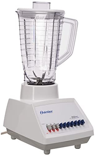 Oster خلاط أوستر غالاكسي الكلاسيكي المكسيكي مصنوع في المكسيك أوسترizer (أبيض) - Image 4