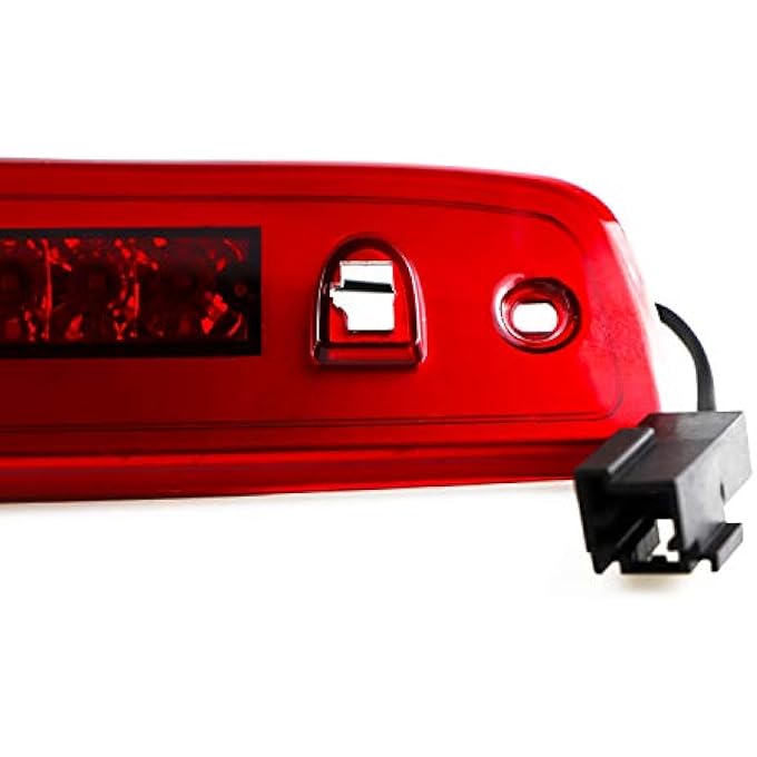 Tresound For 20032016 Ford Expedition  Lincoln Navigator Led 3Rd Third Brake Light High Mount Stop Lamp Chrome Housing Red Lens - Image 5