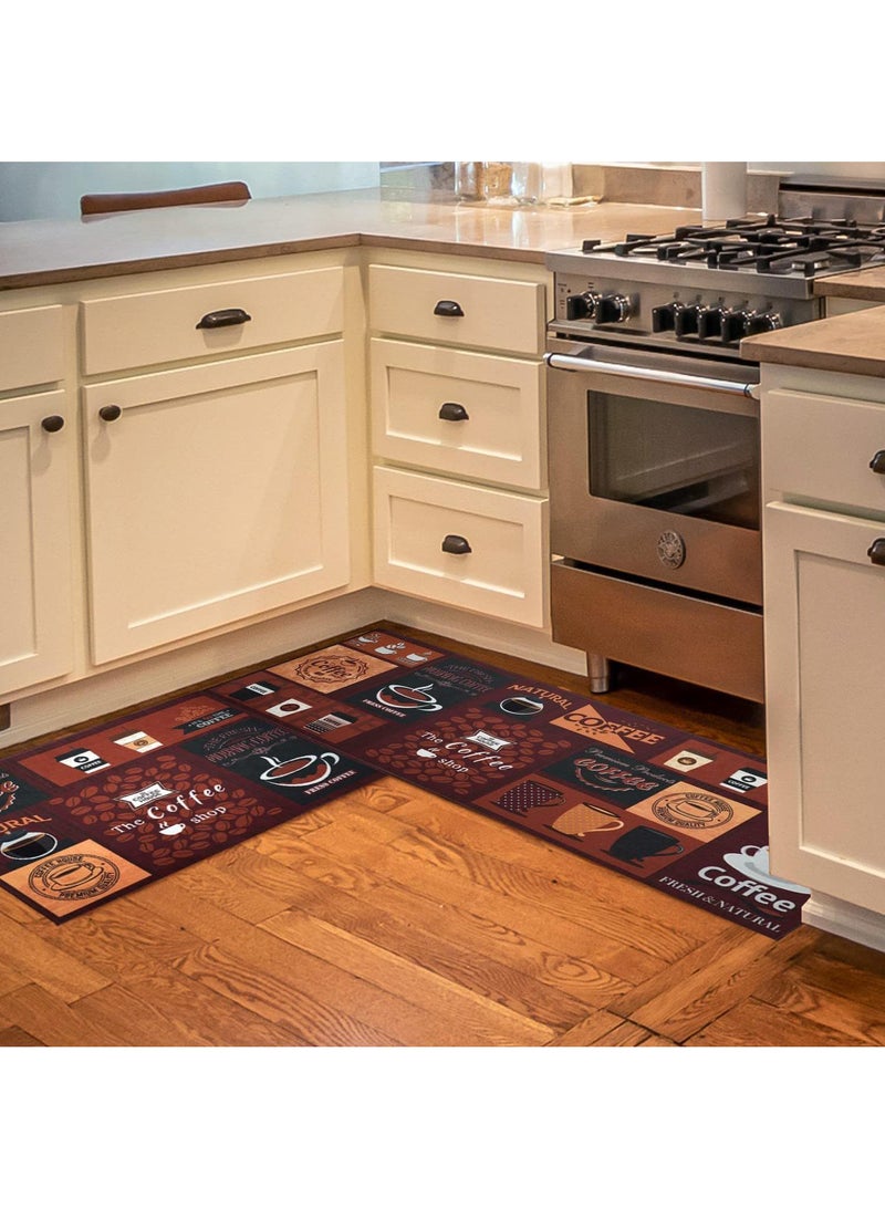 general 2-Piece Non-Slip Floor Mats Super Absorbent Kitchen Rug Set - Image 4