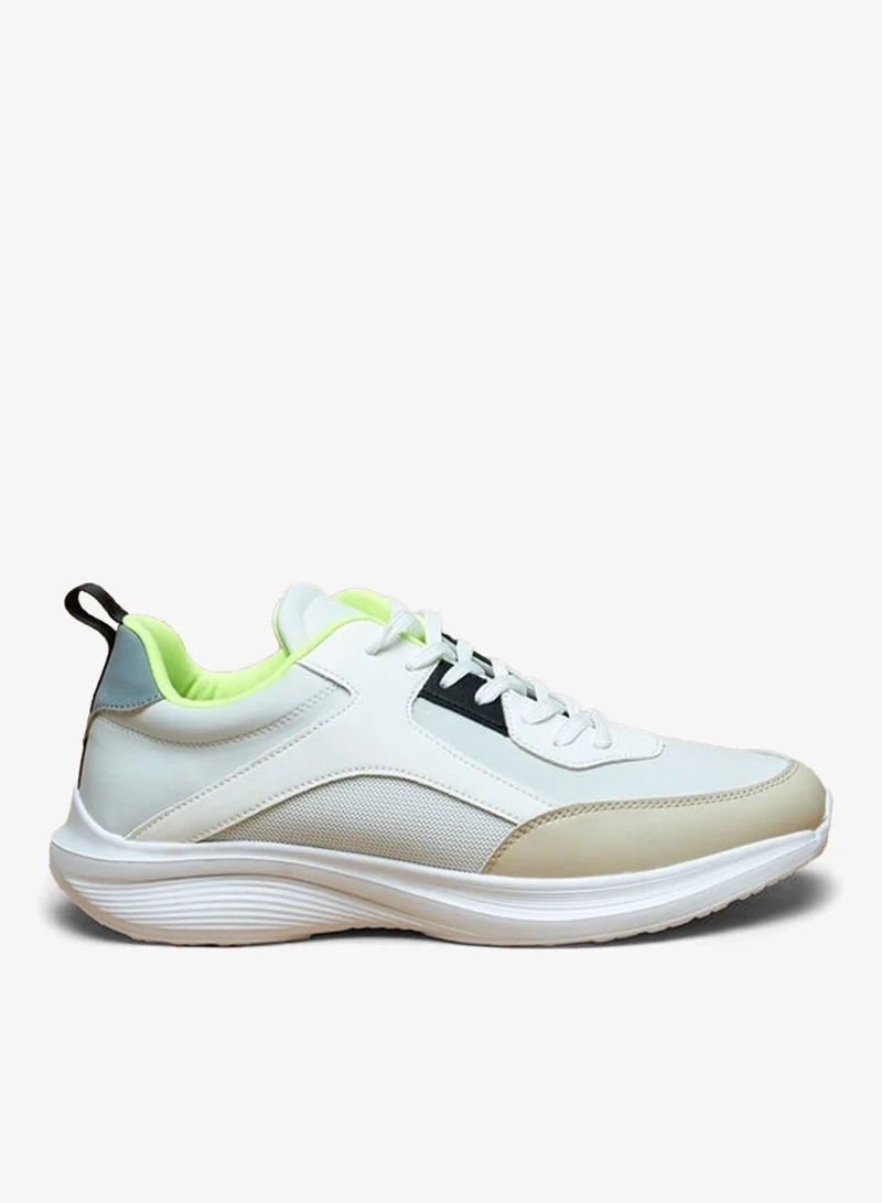 ال بي ال من شو اكسبرس حذاء رياضي بألواح مع إغلاق برباط