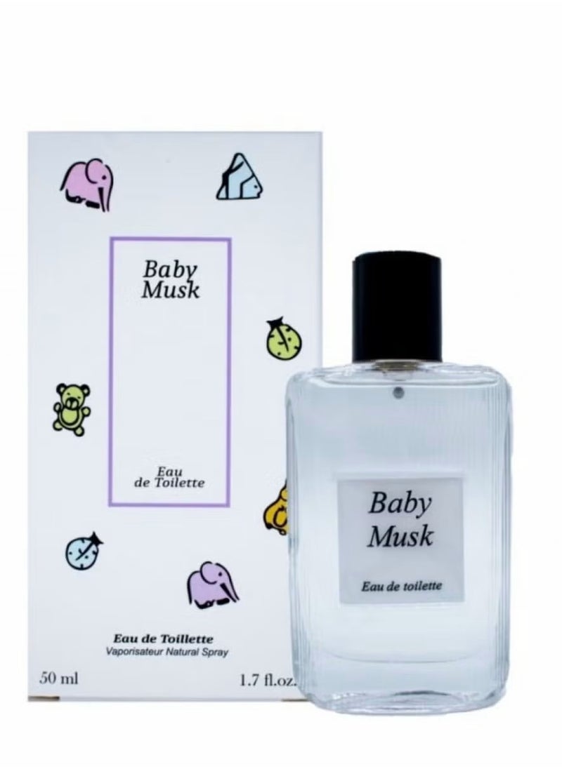 هابي بيبي عطر بيبي مسك 50مل 
