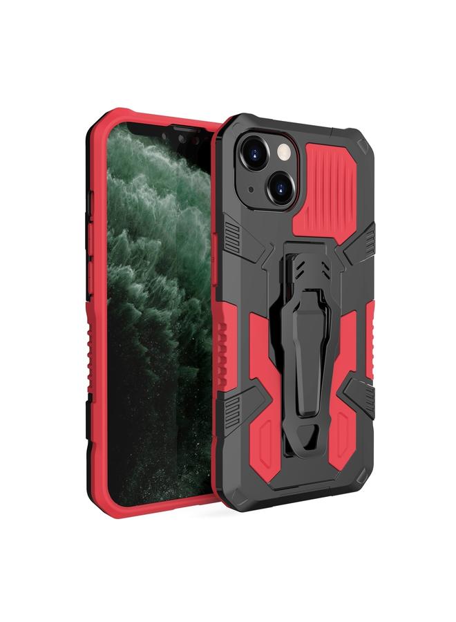 اس-توب جراب لهاتف iPhone 14 Plus من Machine Armor Warrior مصنوع من مادة PC + TPU - Image 1