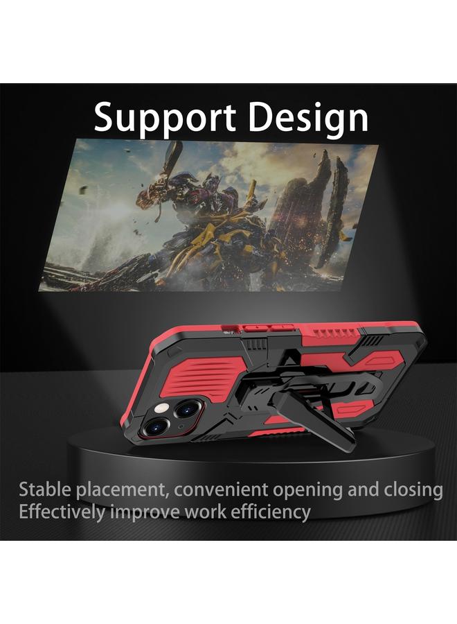 اس-توب جراب لهاتف iPhone 14 Plus من Machine Armor Warrior مصنوع من مادة PC + TPU - Image 4