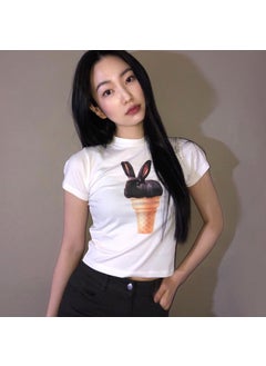 Ice cream black rabbit
