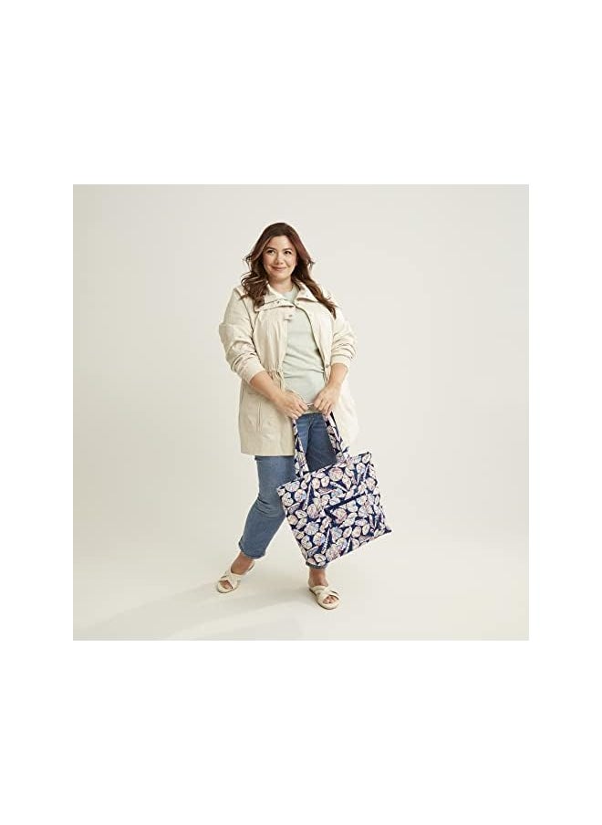 Vera Bradley - womens Cotton Vera Tote Handbag - Image 1