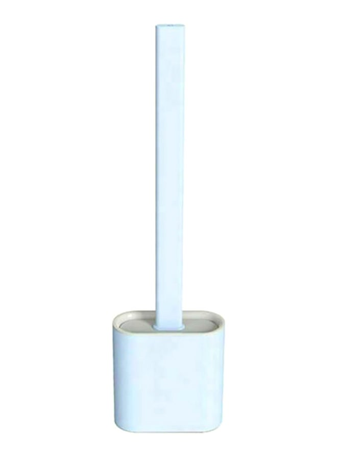 Alyashmac Silicone Toilet Brush With Base Blue 3610x10cm - Image 1