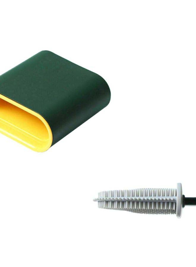 Alyashmac Silicone Toilet Brush With Base Blue 3610x10cm - Image 3