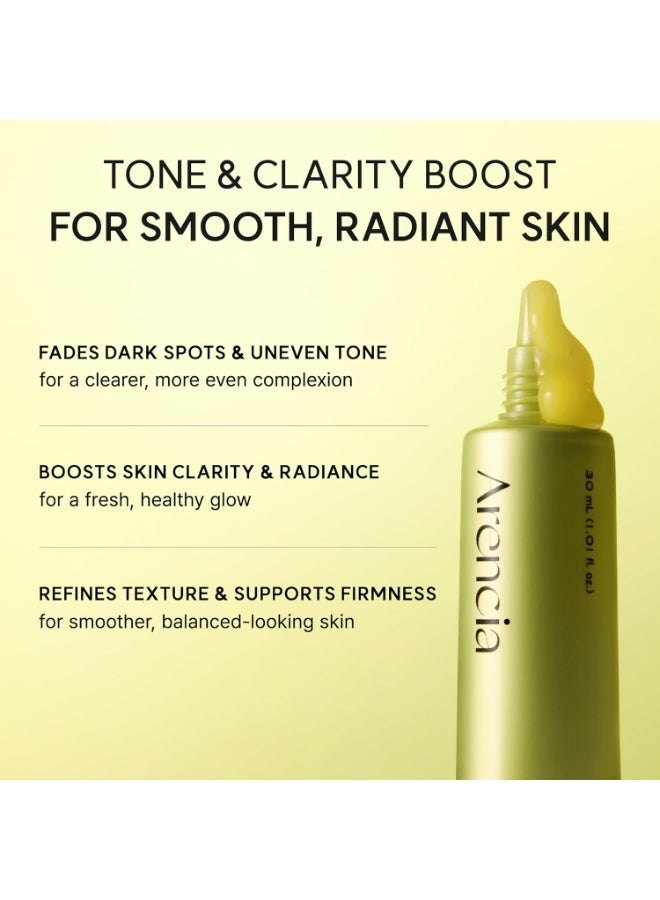 arencia Vitamin C Booster Shot Serum with Glutathione, Niacinamide and Vitamin E for Dark Spot Care, Fine Lines & Wrinkles, Glass Skin, Korean Skincare 30ml/1.01 fl.oz - Image 4