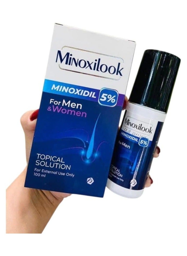 Minoxilook 5% (Minoxidil) Hair Spray 100 ml - Image 1