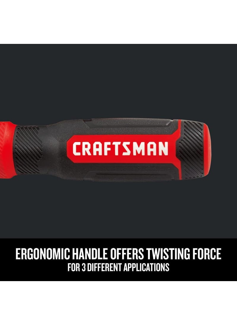 CRAFTSMAN CRAFTSMAN Ratcheting Screwdriver Multibit Set 26Piece CMHT68001  - Image 5