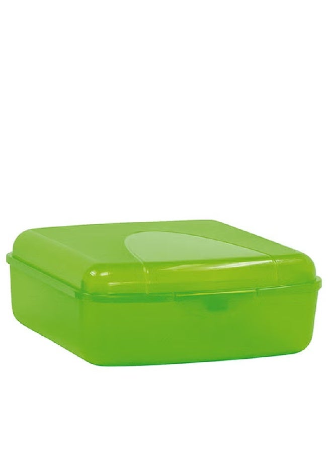 RIVAL Quadratic Snack Box Green 22x22x9cm – Airtight Food Storage Container Pack of 2 - Image 2