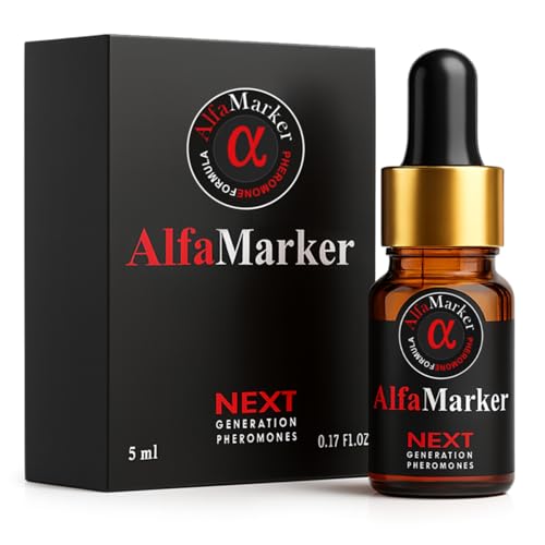 AlfaMarker عطر ألفا ماركر للرجال مع فيرمونات أصلية زيت عطر مركز للرجال فيرمونات للرجال رائحة فاخرة 5 مل حجم سفر قطارة - Image 1