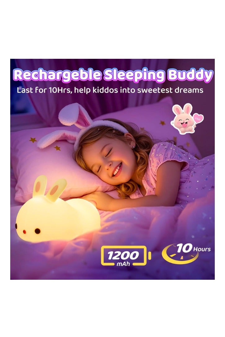 Chase Up Cute Bunny Kids Night Light - Image 2