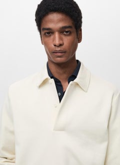 Mango Man Essential Crew Neck Sweatshirt  - Image 4