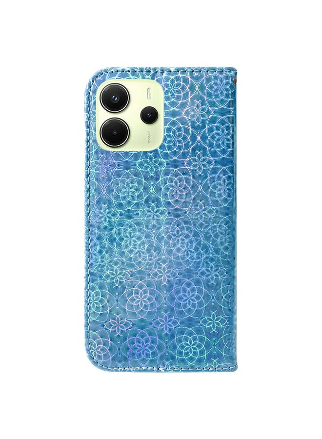 اس-توب جراب لهاتف Redmi Note 14 4G مقاس 164.84 مم، جراب هاتف جلدي ملون بإبزيم مغناطيسي - Image 3