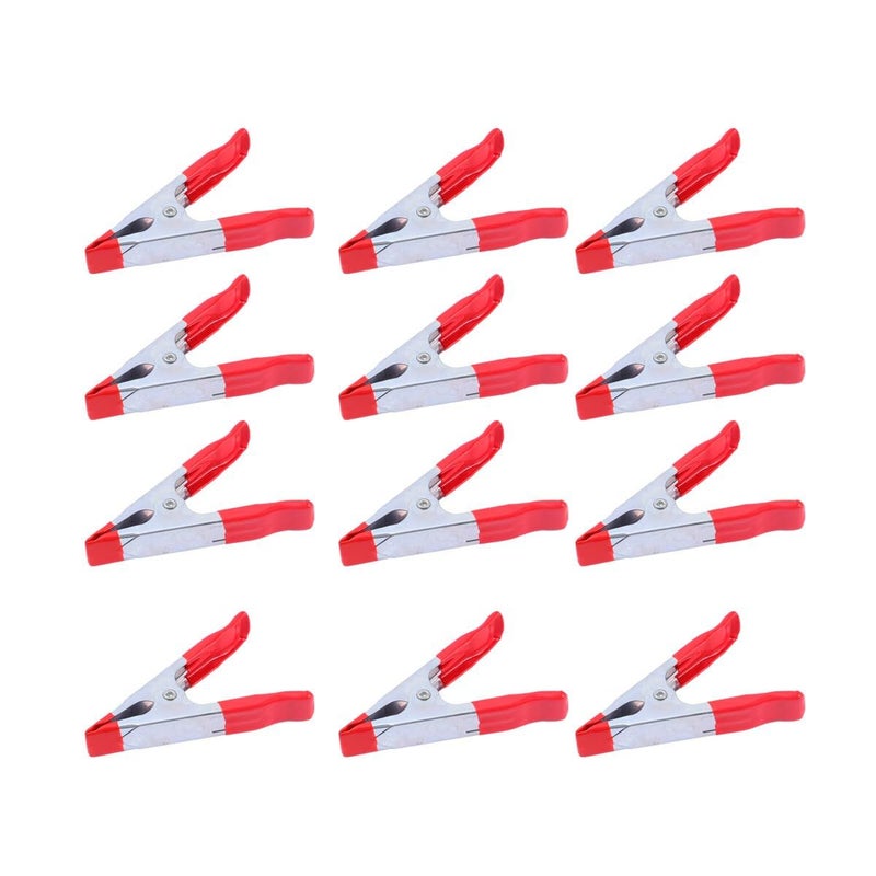 20 Pcs 4 Inch Metal A Shape Spring Clamps for Photo Backdrop Stand Heavy Duty - Image 2
