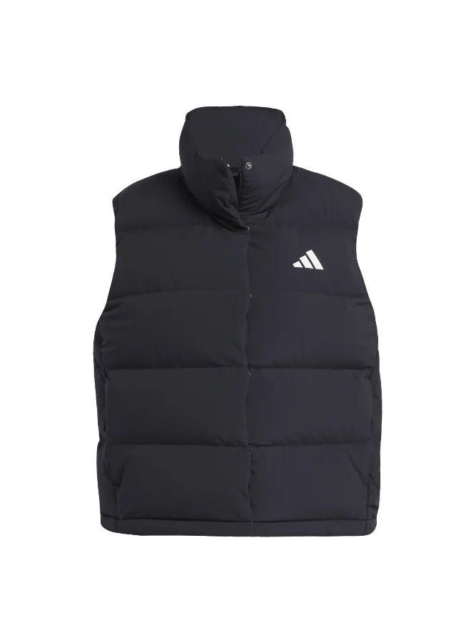 Adidas Adidas W Helionic Vest Black Jacket (Down) Jackets For Women