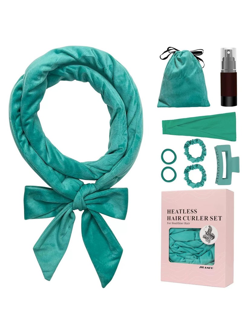 Heatless Satin Hair Curling Iron Set - Image 1