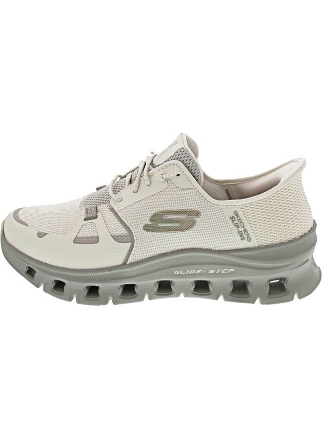 SKECHERS Men's Glide-Step Pro Trainers, Natural, 42.5 EU - Image 1