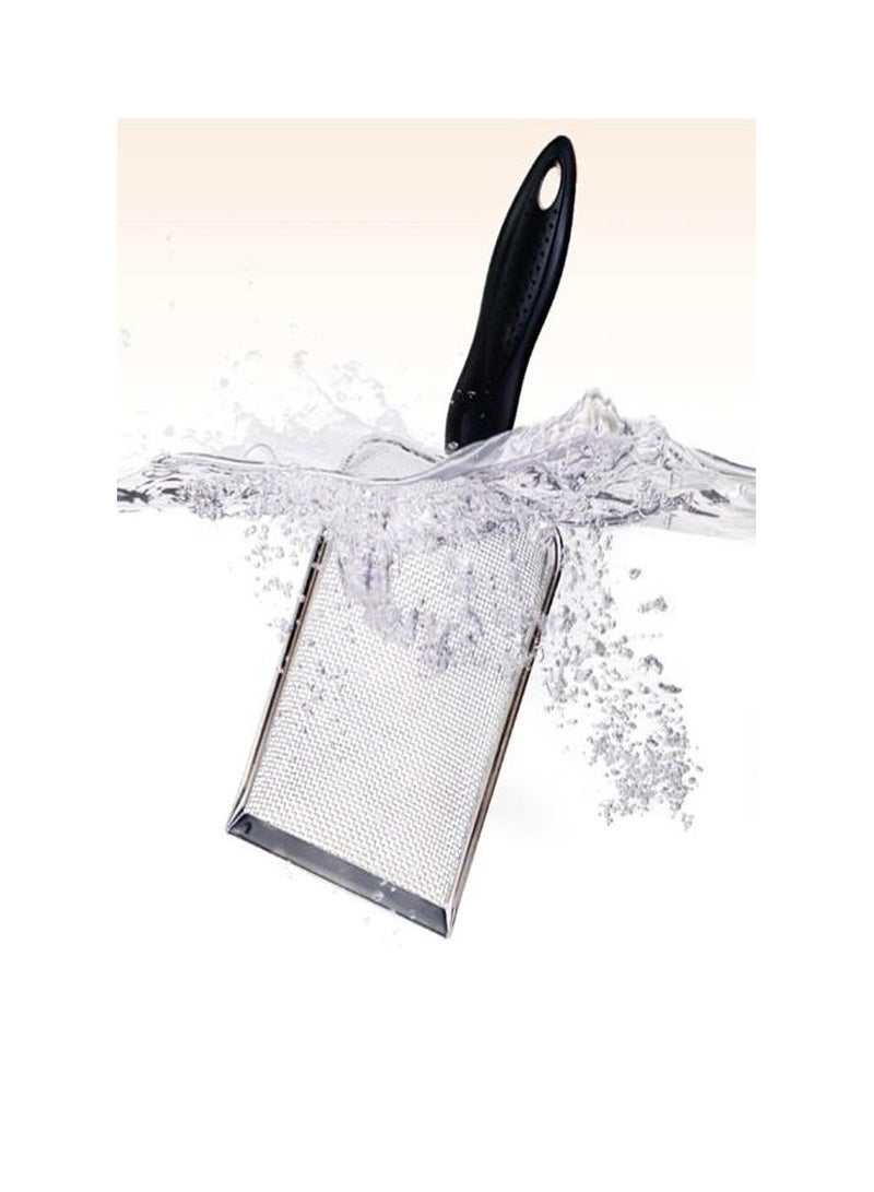 2 Pcs Reptile Scoops Terrarium Bedding Substrate Sand Sifter Stainless Steel Fine Mesh Small Pet Cage Cleaner Shovel - Image 4