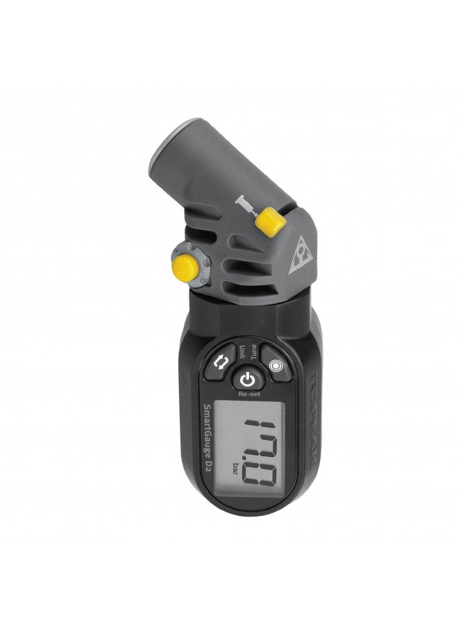 Topeak D2 SmartGauge Black/Grey, One Size - Image 1