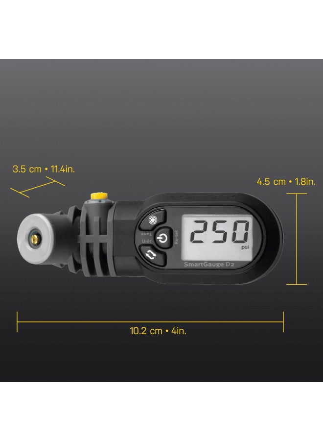 Topeak D2 SmartGauge Black/Grey, One Size - Image 5