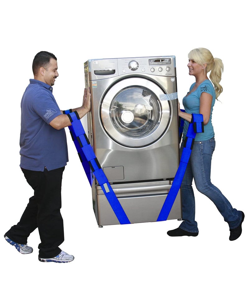 Forearm Forklift Furniture Moving Straps – 2-Person Lifting Strap for Moving Furniture, Appliances, Heavy Duty Carrying for Heavy Objects up to 800 lbs, Forearm Forklift, Ultramarine Blue Special Edition - Image 1