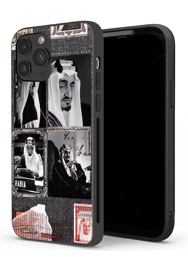 Tolwak Apple iPhone 13 Pro Max Protective Case King Faisal Vintage Poster - Image 1