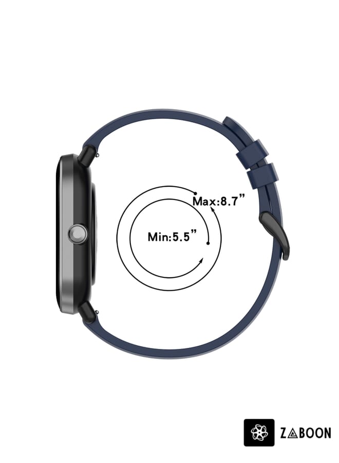 Zaboon Replacement Watch Band For Honor Watch GS 3 22MM Solid Color Soft Silicone - Image 5