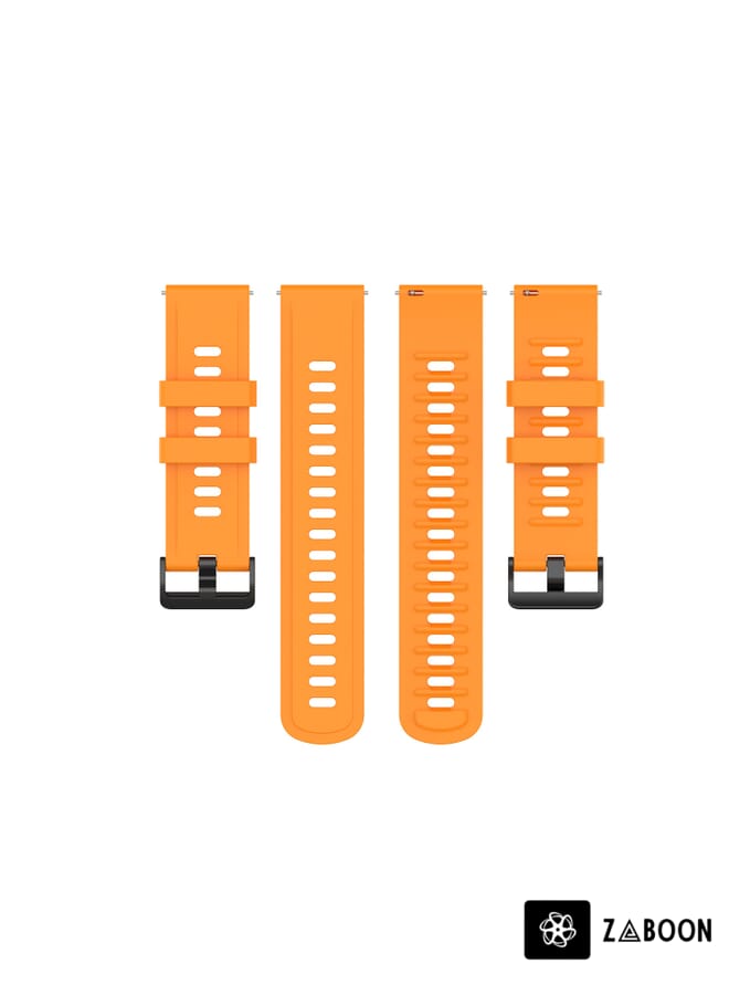 Zaboon Replacement Watch Band For Honor Watch GS 3 22MM Solid Color Soft Silicone - Image 4