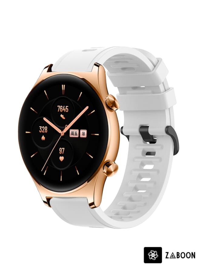 Zaboon Replacement Watch Band For Honor Watch GS 3 22MM Solid Color Soft Silicone - Image 1