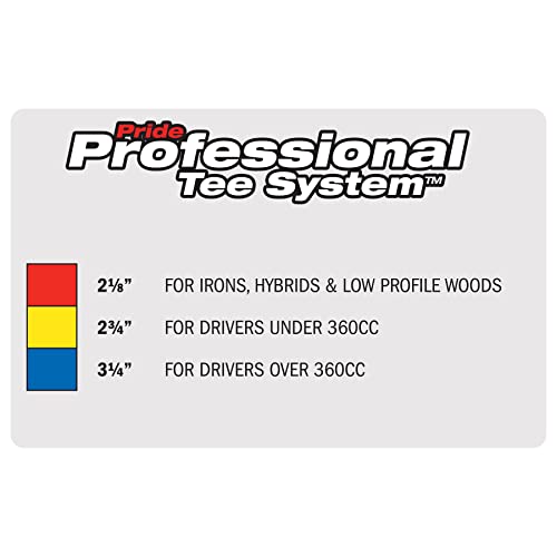 PrideSports PTS Step Tees | 50 Count, 2-3/4 Inch | Wood Golf Tees with Depth Control for Height Consistency - Image 4