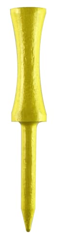 PrideSports PTS Step Tees | 50 Count, 2-3/4 Inch | Wood Golf Tees with Depth Control for Height Consistency - Image 2