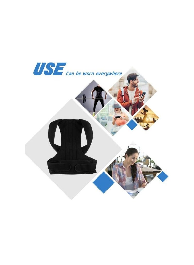 دعامة ظهر علوية قابلة للتعديل لتخفيف آلام الرقبة والظهر والكتف وتصحيح الوضعية XXL - Image 3