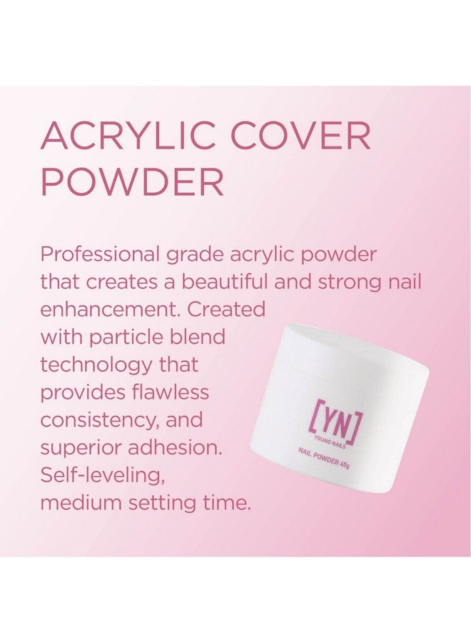 Young Nails Acrylic Cover Powder Beige 45 Gram - Image 2