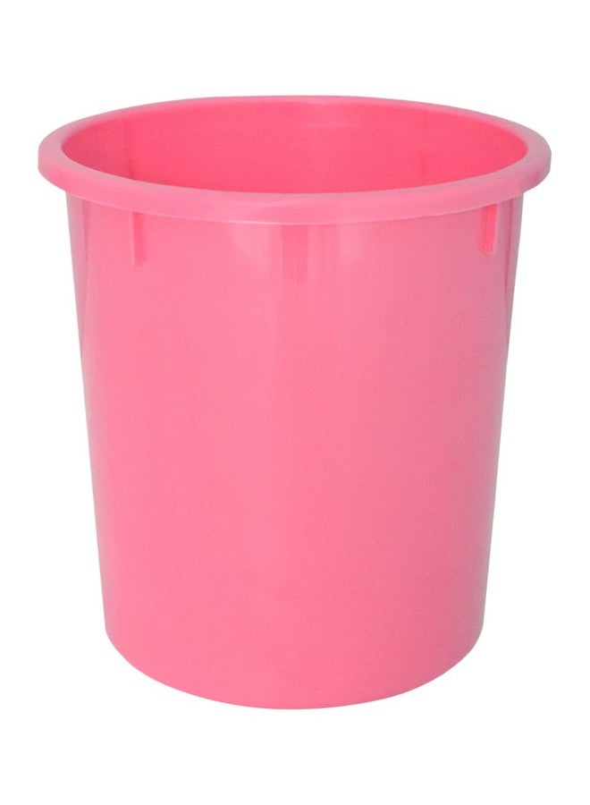 Kuber Industries Plastic Open Plastic Dustbin Without Lid|Garbage Bin For Home, Kitchen, Office, 5Ltr.- Pack of 4 (Pink & Blue)-47KM01079 - Image 2