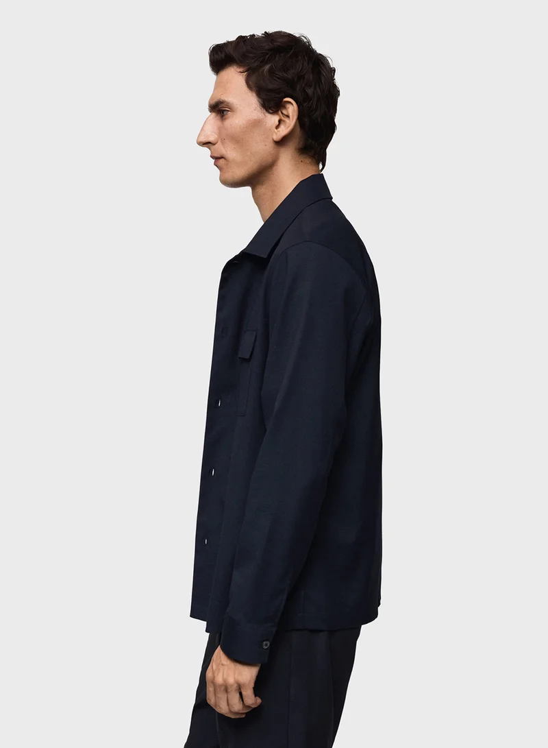 مانجو مان Marius  Regular Fit Button Down Shirt