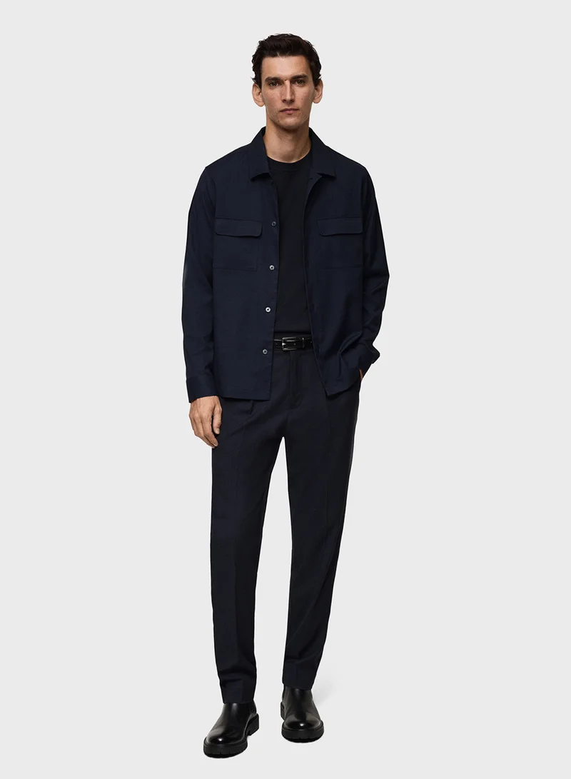 مانجو مان Marius  Regular Fit Button Down Shirt